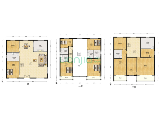 澄苑花园别墅 8室1厅7卫 171平方