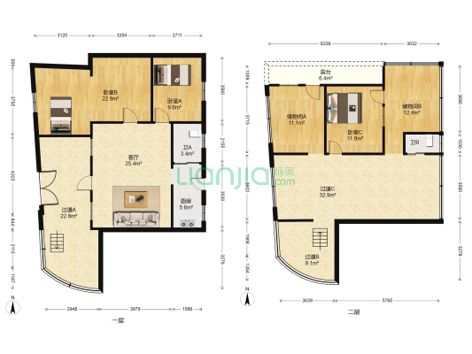 慈城镇启承路 3室1厅2卫 92平方