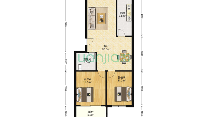 盛海公寓二手房实景图