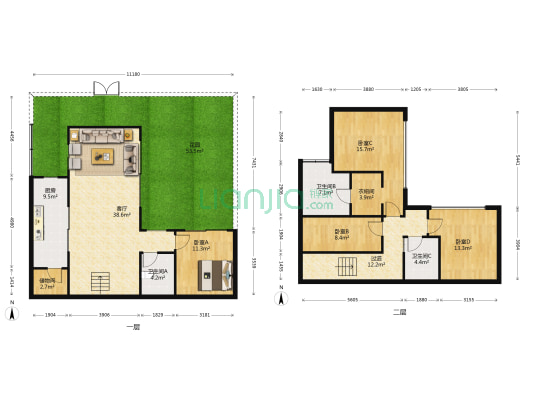 俊发玉龙湾 4室1厅3卫 89平方