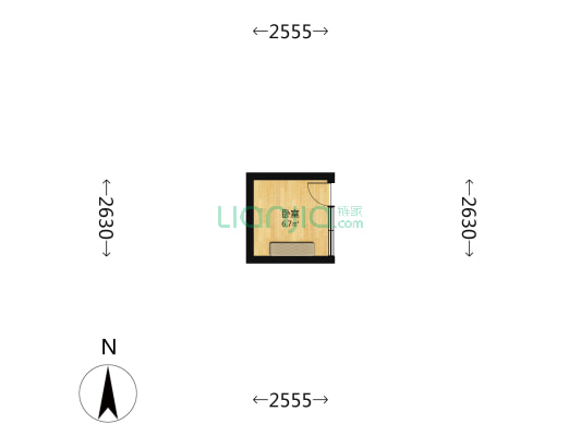 大安澜营 1室0厅0卫 10平方