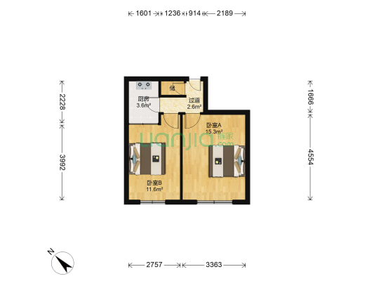 联部街 2室0厅0卫 47平方