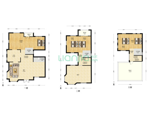 丽墅 6室1厅4卫 251平方