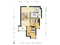 天伦湾馨园毛坯两居室，房主急售-涿州天伦湾馨园户型图