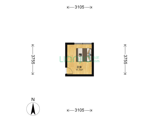 万江小区 1室0厅0卫 75平方