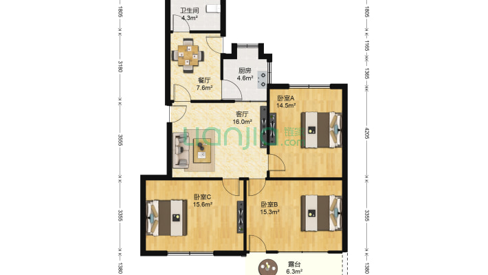 郊区双港鱼目山油库二手房实景图