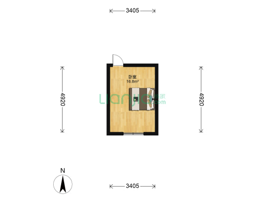 杉欣花园 1室0厅0卫 95平方