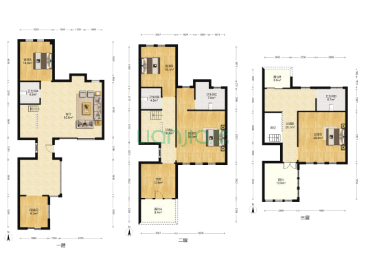 碧桂园君悦豪庭 5室1厅4卫 192平方