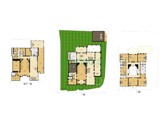 财富公馆 12室5厅11卫 1465平方