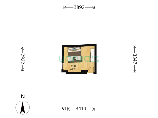 智德东巷 1室0厅0卫 17平方