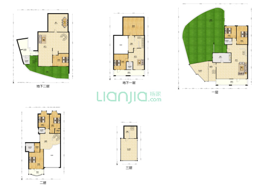 半山海景别墅 7室4厅5卫 360平方