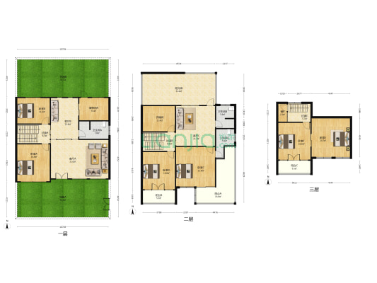 东城景苑 6室3厅3卫 292平方