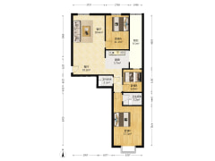范阳主路 位置好  采光好 房本满五年 诚意卖 交通好-涿州富力花园户型图