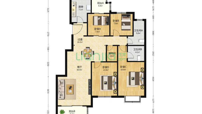盛族家园-悉尼阳光·悉尼星光二手房实景图