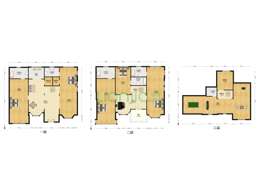 万国别墅 5室2厅6卫 289平方