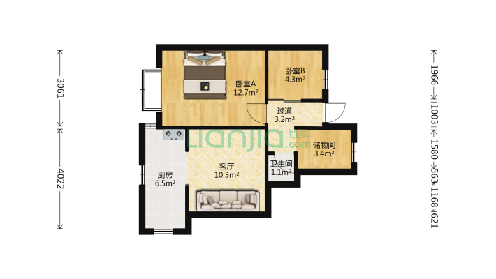 新工房铁路住宅小区二手房实景图