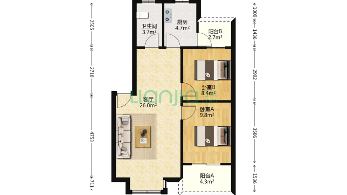 银河小区二手房实景图