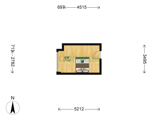 西著七里二组团 1室0厅0卫 30平方