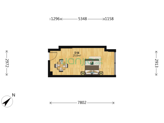 海天腾逸广场 1室0厅0卫 37平方