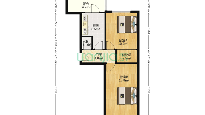 平治街二手房实景图