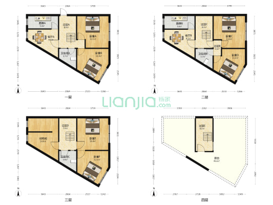 湖湘大市场 6室2厅3卫 188平方