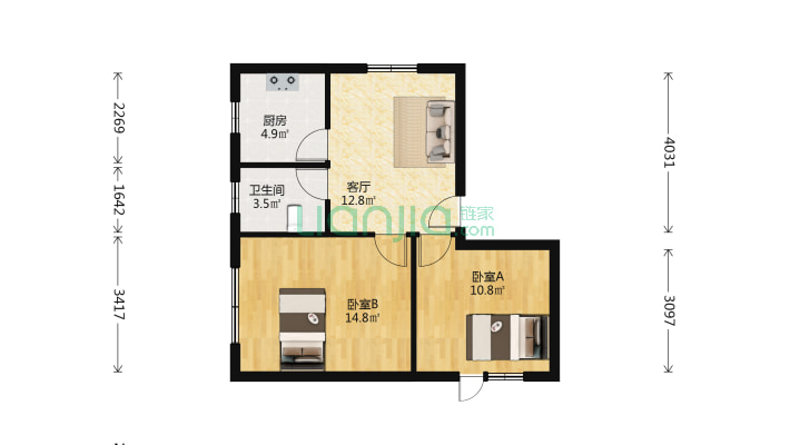 线厂公房二手房实景图