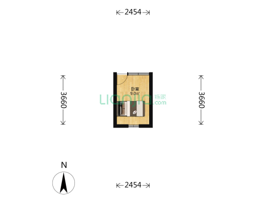 民康胡同 1室0厅0卫 13平方