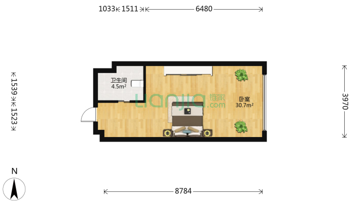 东寺公寓二手房实景图