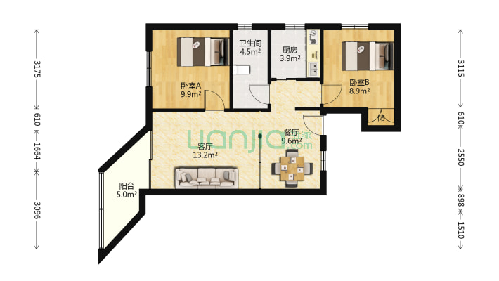 海华小区二手房实景图