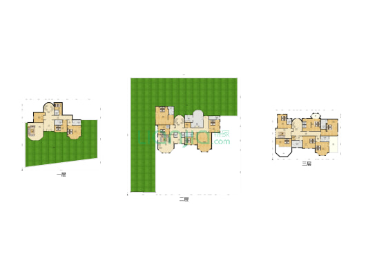 盘龙山庄 13室3厅15卫 680平方
