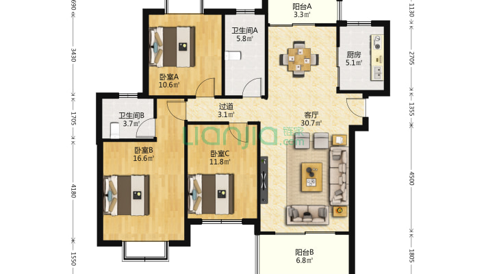 幸福雅苑二手房实景图