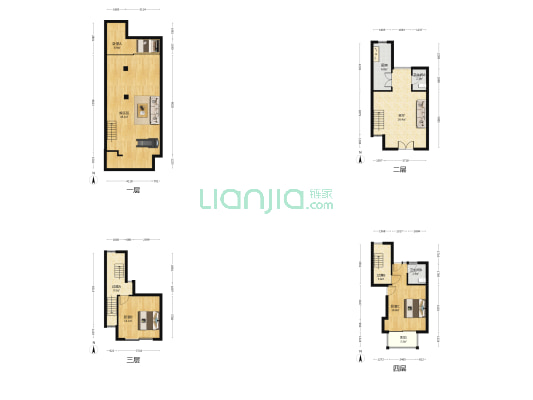 宝华北岸郡墅 3室1厅2卫 170平方