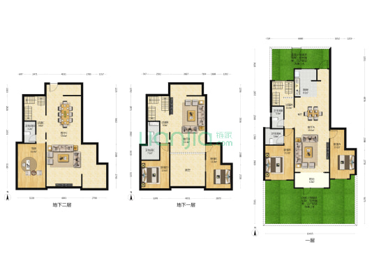 琉森水岸二期 5室3厅4卫 120平方