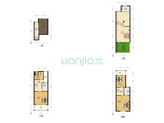 知音别苑 4室1厅2卫 195平方