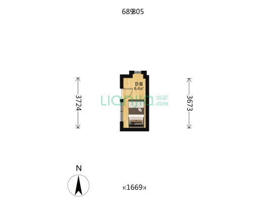 连丰胡同 1室0厅0卫 16平方