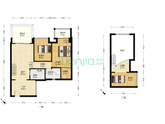 桂芳园七期 3室1厅1卫 79平方