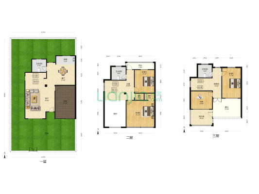 金磐金花园 4室2厅3卫 242平方