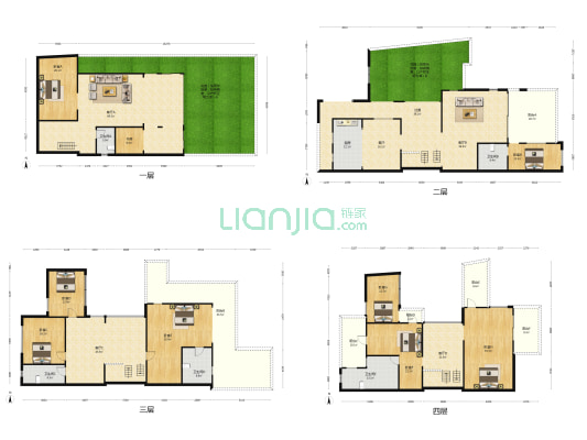 龙湖悠山郡 9室5厅5卫 344平方