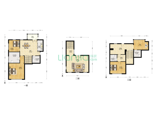 远洋天著一期 4室2厅4卫 288平方