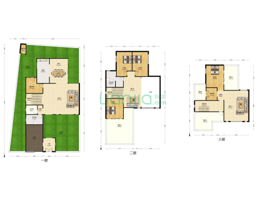 南北八十院 4室4厅2卫 375平方