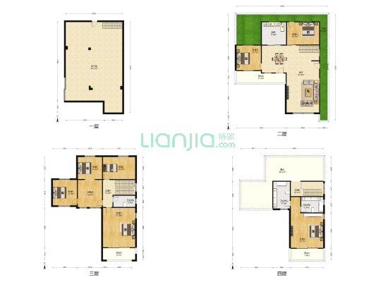 复地源墅 7室1厅3卫 325平方