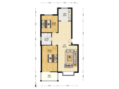 建设路上的成熟小区，得房率高无遮挡-涿州方正馨园户型图