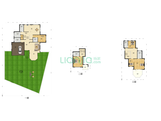 索菲特世外桃源 5室2厅7卫 383平方