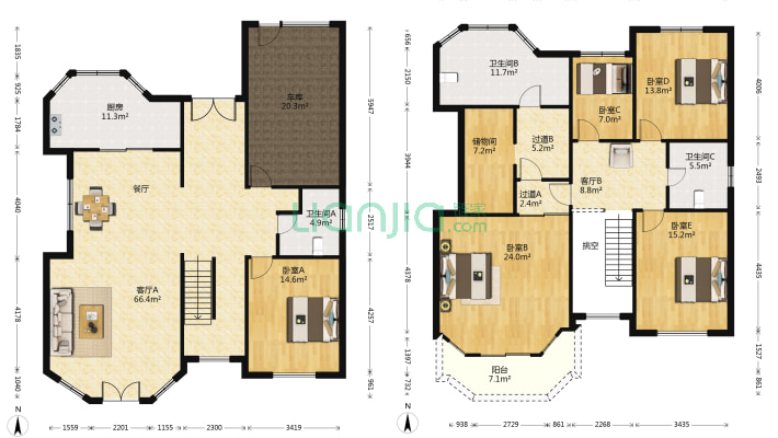 东源丽晶二手房实景图