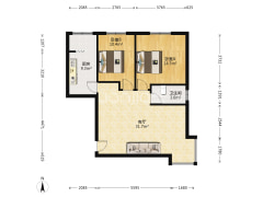 范阳主路 位置好 采光好 房本满五年 诚意卖 交通好-涿州富力花园户型图