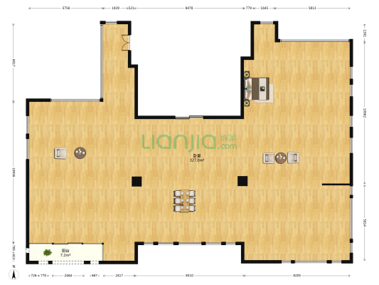 汇禾领府 1室0厅0卫 423平方