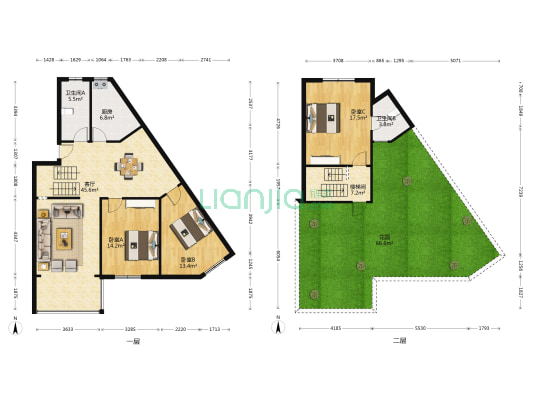 西华苑(青羊) 3室1厅2卫 138平方
