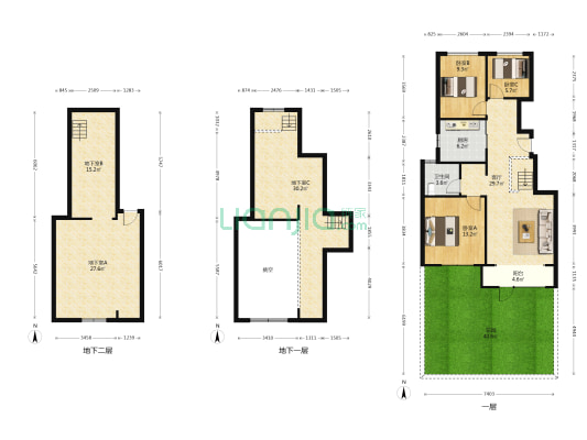 藝英里 3室1厅1卫 97平方