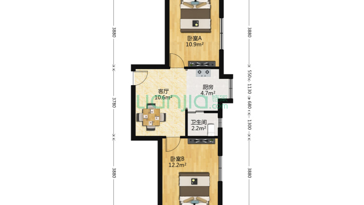 下窑湾二手房实景图