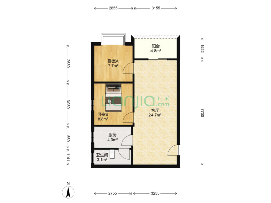 金辉花园户型图